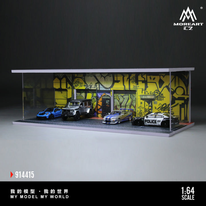 [Preorder] MoreArt 1:64 THEME LIGHTING ASSEMBLY SCENE (3 Versions) MO914413/MO914414/MO914415