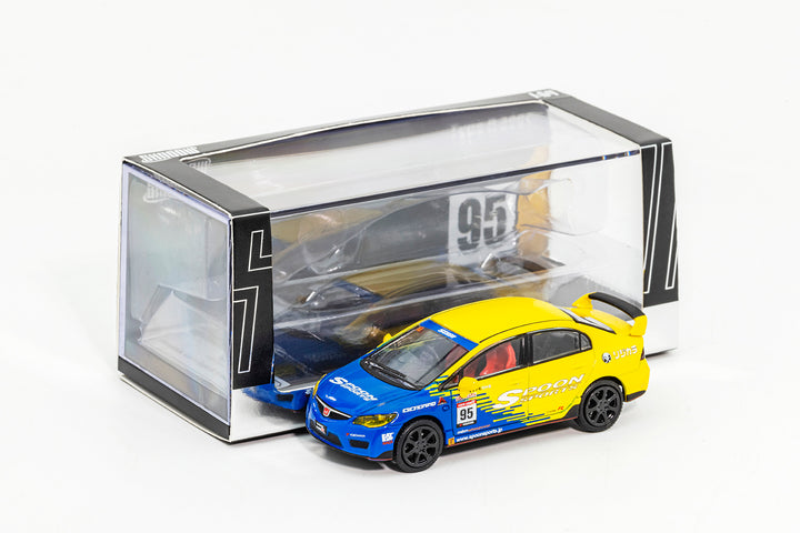 [Preorder] Shadow 1:64 Honda Civic FD2 Spoon (RHD) LL-021-163