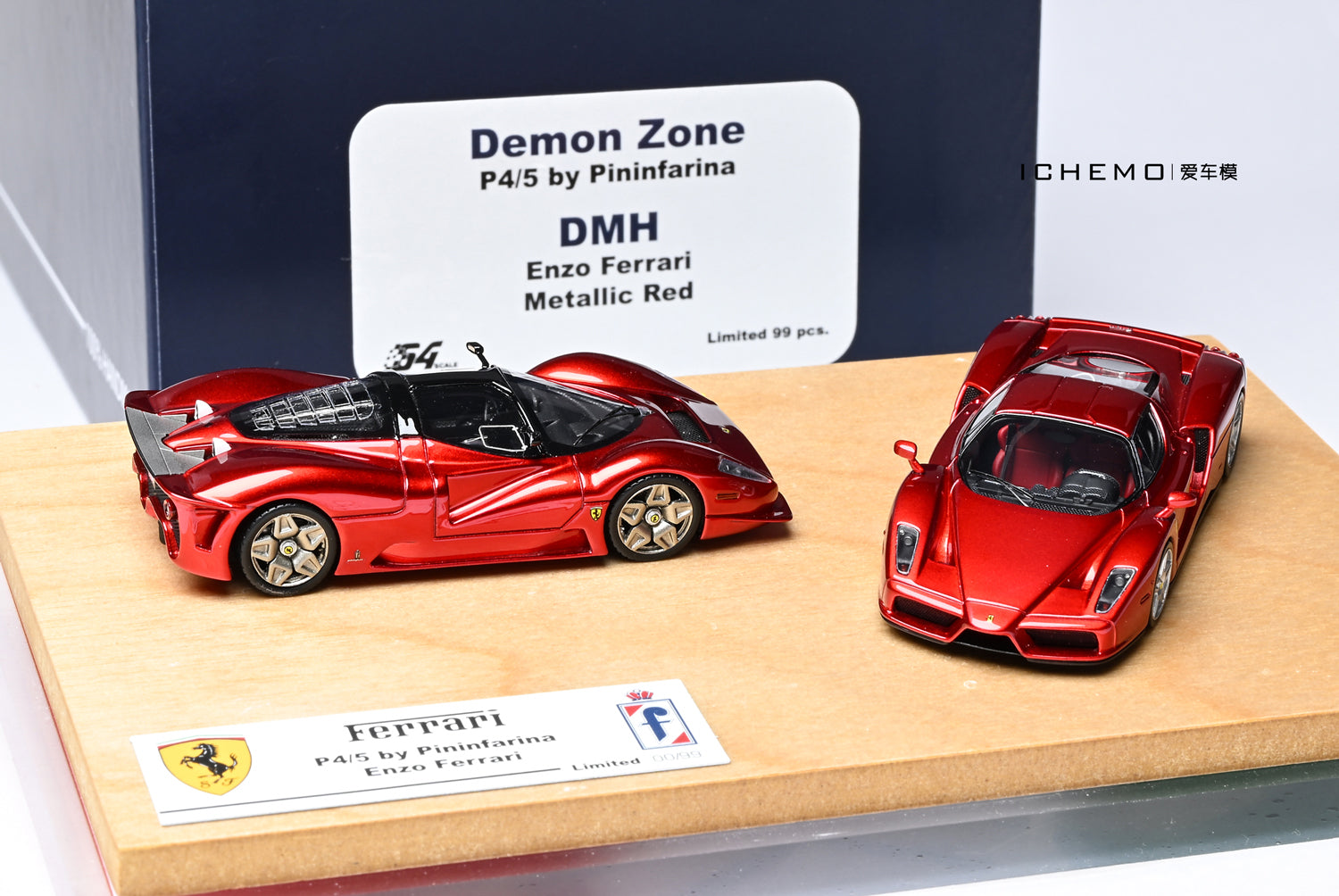 énoi ファントムカラージェル P4.5 P4.9 2個セット Preorder] Demon Zone x DMH 1:64 Pininfarina P4/5 + Enzo Metallic