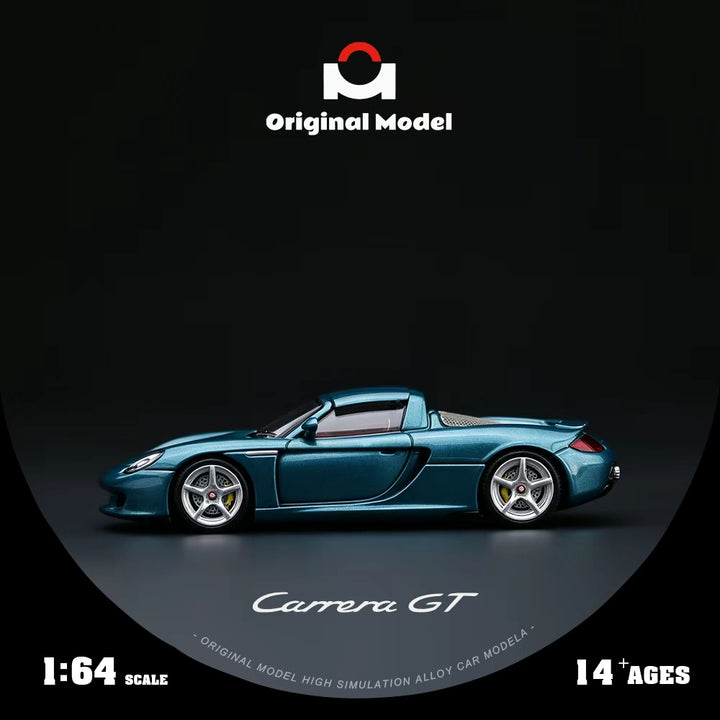 [Preorder] Original Model 1:64 Porsche Carrera GT Metallic Lake Blue OM645914