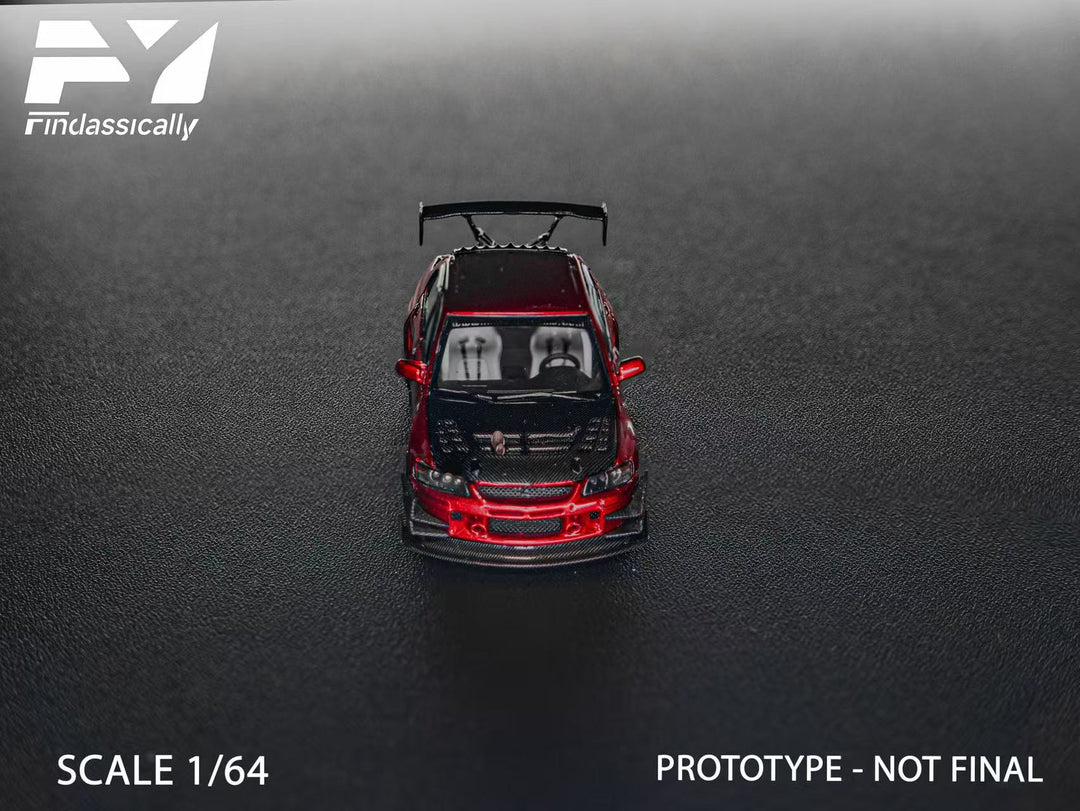 [Preorder] Findclassically 1:64 Mitsubishi 9th Generation Modified - Red (6 Versions)