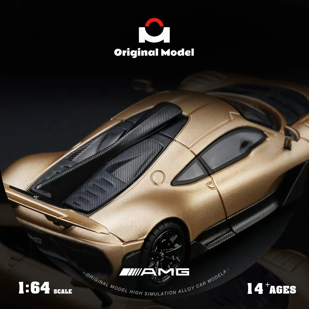 [Preorder] Original Model 1:64 Mercedes AMG One Champagne Gold OM646412