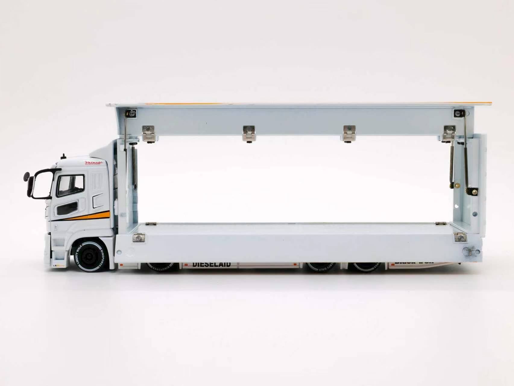 Preorder] Tubro Truck 1:64 Super Great LBWK Mitsubishi Fuso Yellow