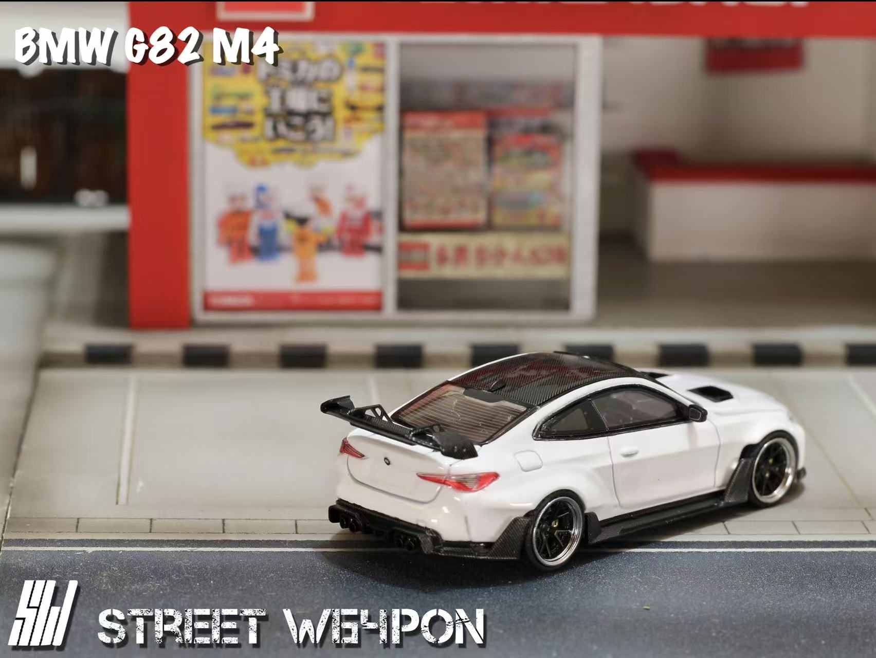 Street Weapon 1:64 BMW G82 M4 Wide-Body (2 Colours) – Horizon Diecast