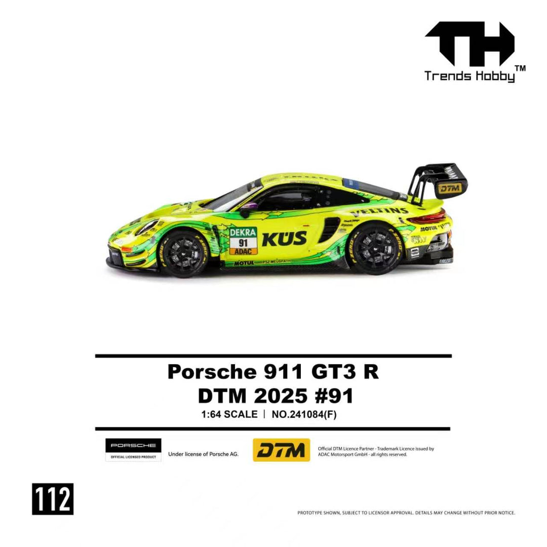 [Preorder] Trends Hobby 1:64 Porsche 911 GT3 R DTM 2025 