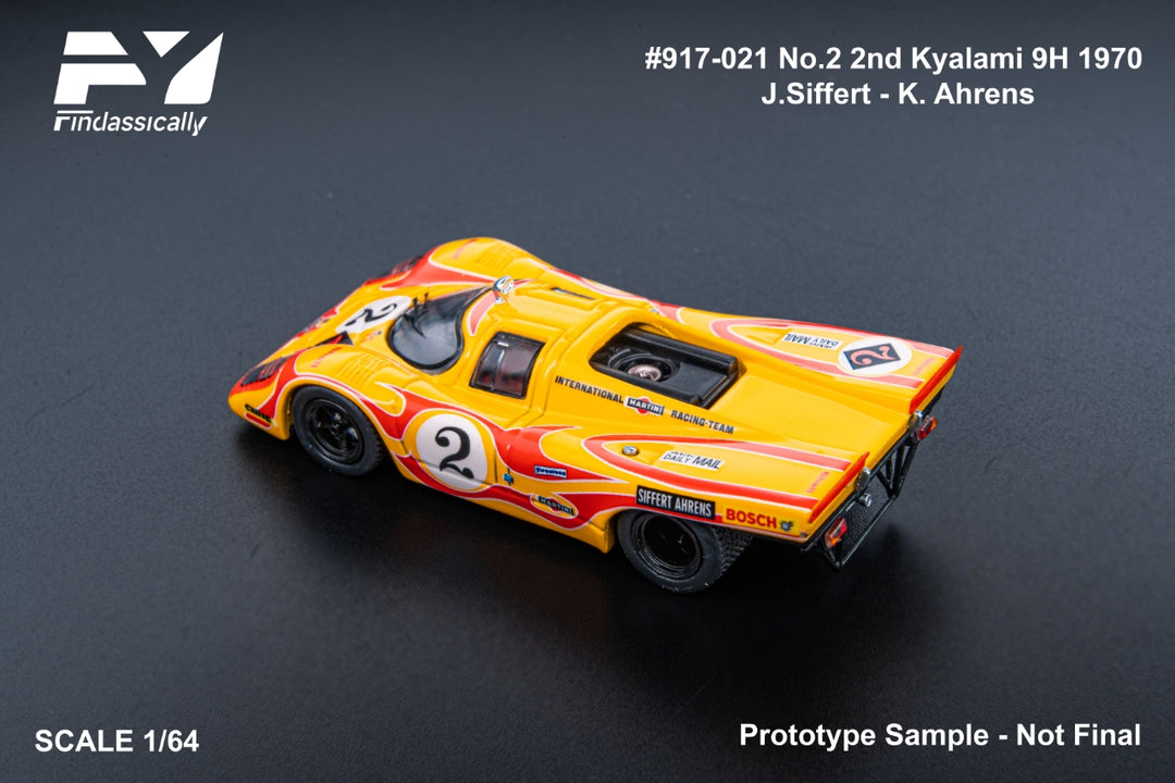 [Preorder] Finclassically 1:64 Porsche 917K (4 Versions)