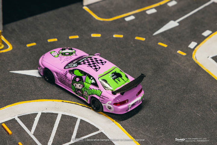 [Preorder] Tarmac Works 1:64 VERTEX Toyota Soarer JZZ30 Kuromi Sanrio – Global64 – Limited Edition T64G-080-KU