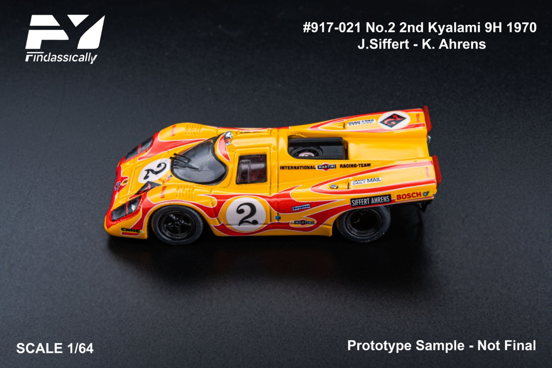 [Preorder] Finclassically 1:64 Porsche 917K (4 Versions)