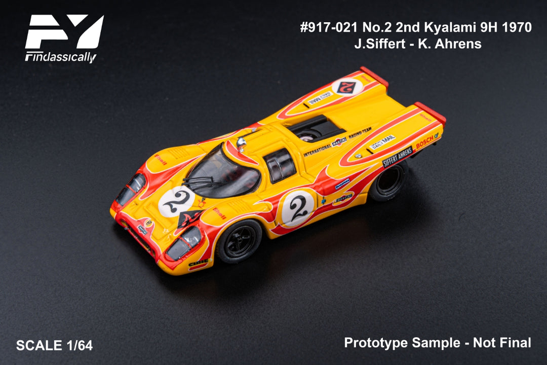 [Preorder] Finclassically 1:64 Porsche 917K (4 Versions)