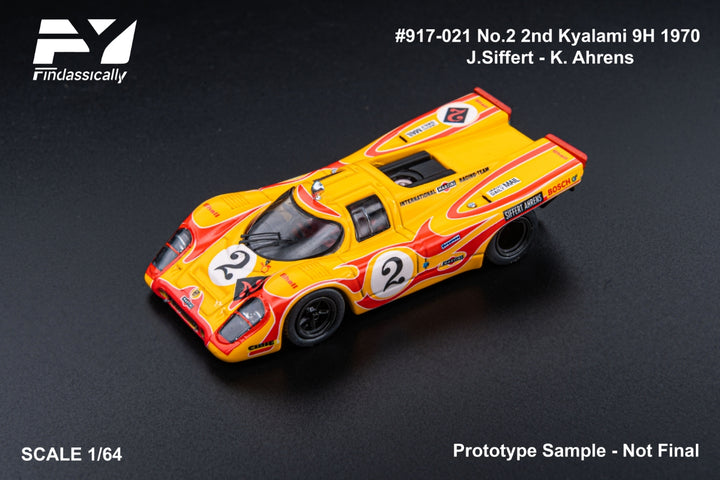 [Preorder] Finclassically 1:64 Porsche 917K (4 Versions)