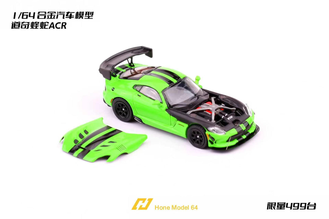 [Preorder] Hone Model 1:64 Dodge Viper ACR Magnetic hood (3 Colours)