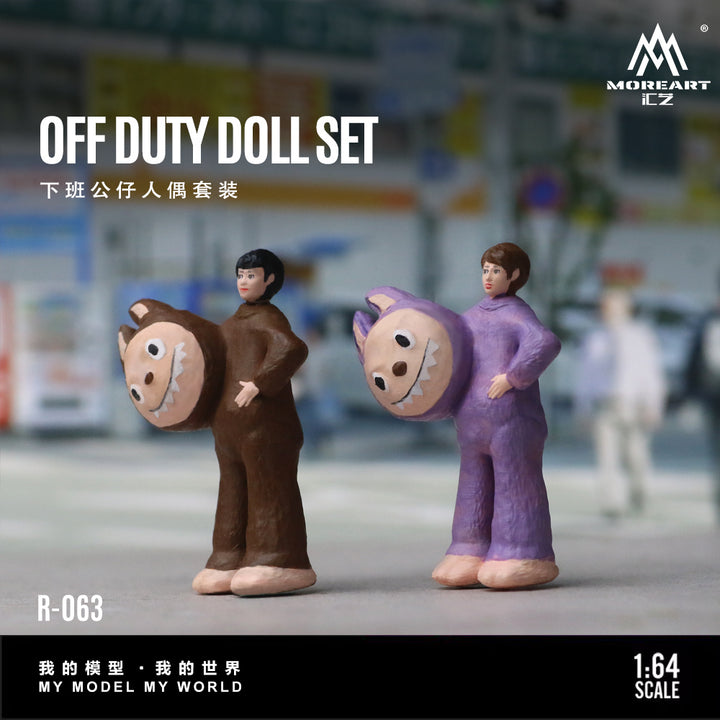 [Preorder] MoreArt 1:64 OFF DUTY DOLLSET MO223063