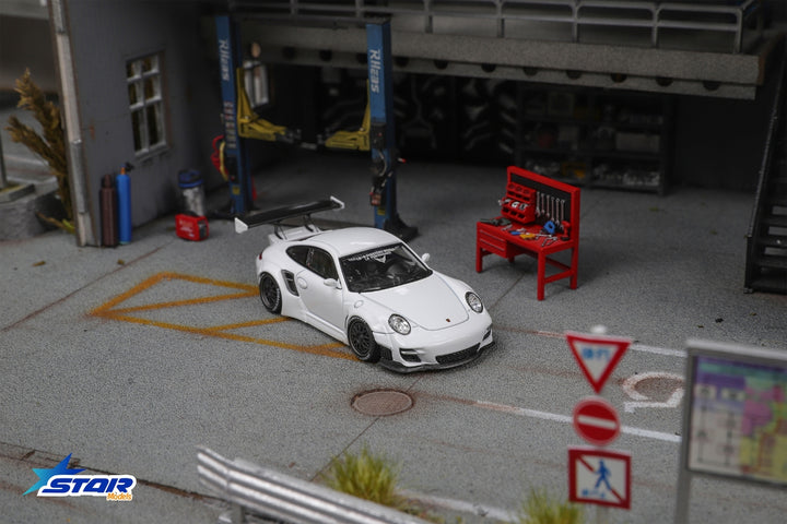 [Preorder] Star Models 1:64 Porsche RWB 997 Wide-Body Modified (3 Colours)