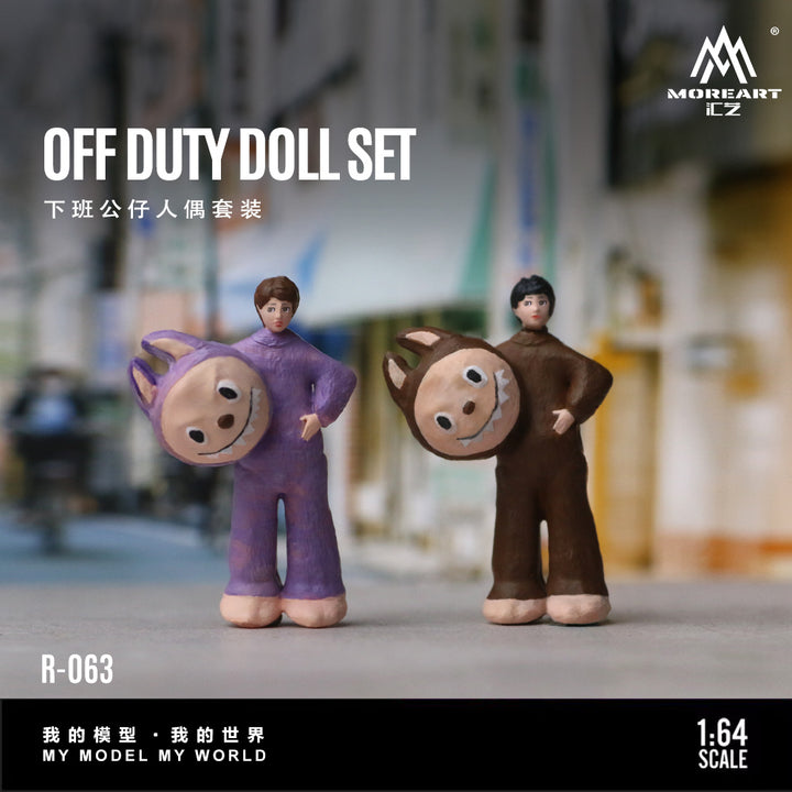 [Preorder] MoreArt 1:64 OFF DUTY DOLLSET MO223063