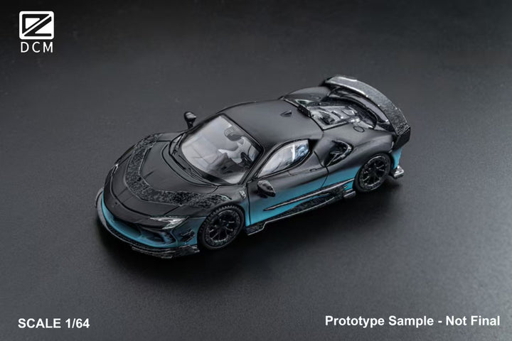 [Preorder] DCM 1:64 Ferrari Mansory SF90 F9XX Black/ Blue (2 Versions)