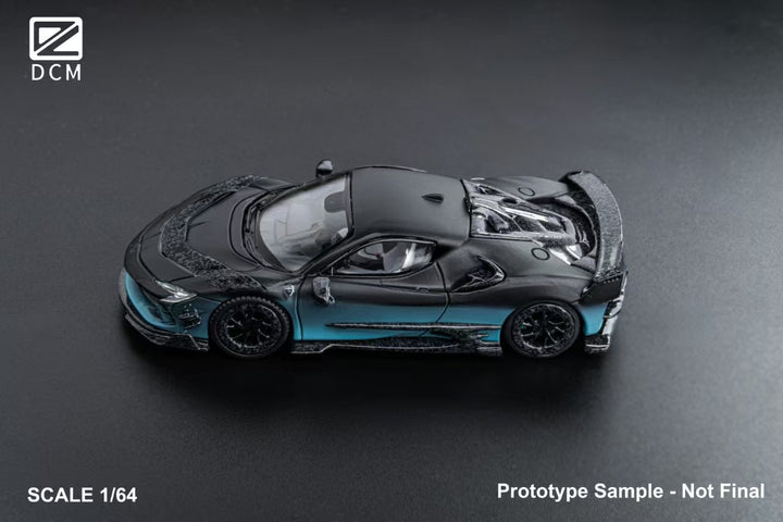 [Preorder] DCM 1:64 Ferrari Mansory SF90 F9XX Black/ Blue (2 Versions)