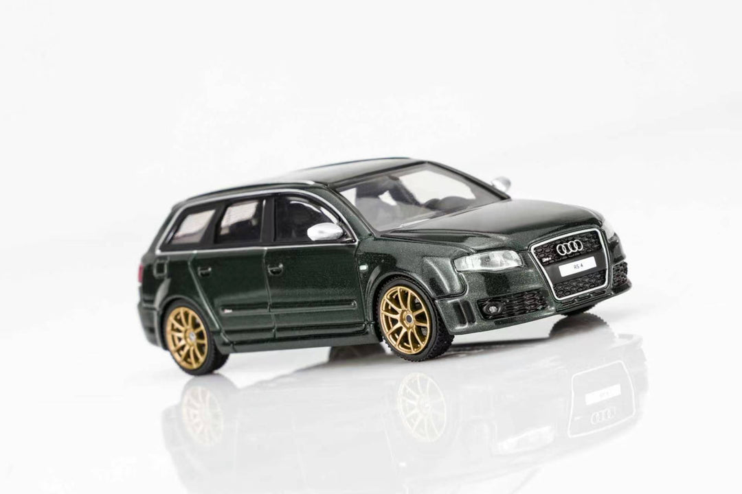 [Preorder] MOTORHELIX 1:64 Audi RS4 (B7) 2005 (3 Colours) M68307 / M68308 / M68311