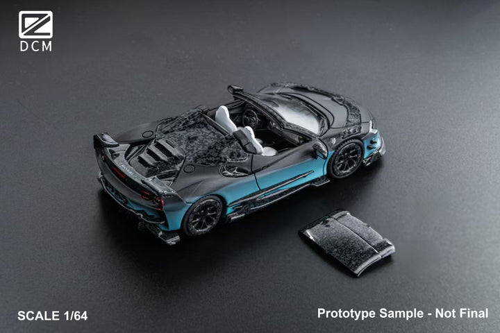[Preorder] DCM 1:64 Ferrari Mansory SF90 F9XX Black/ Blue (2 Versions)
