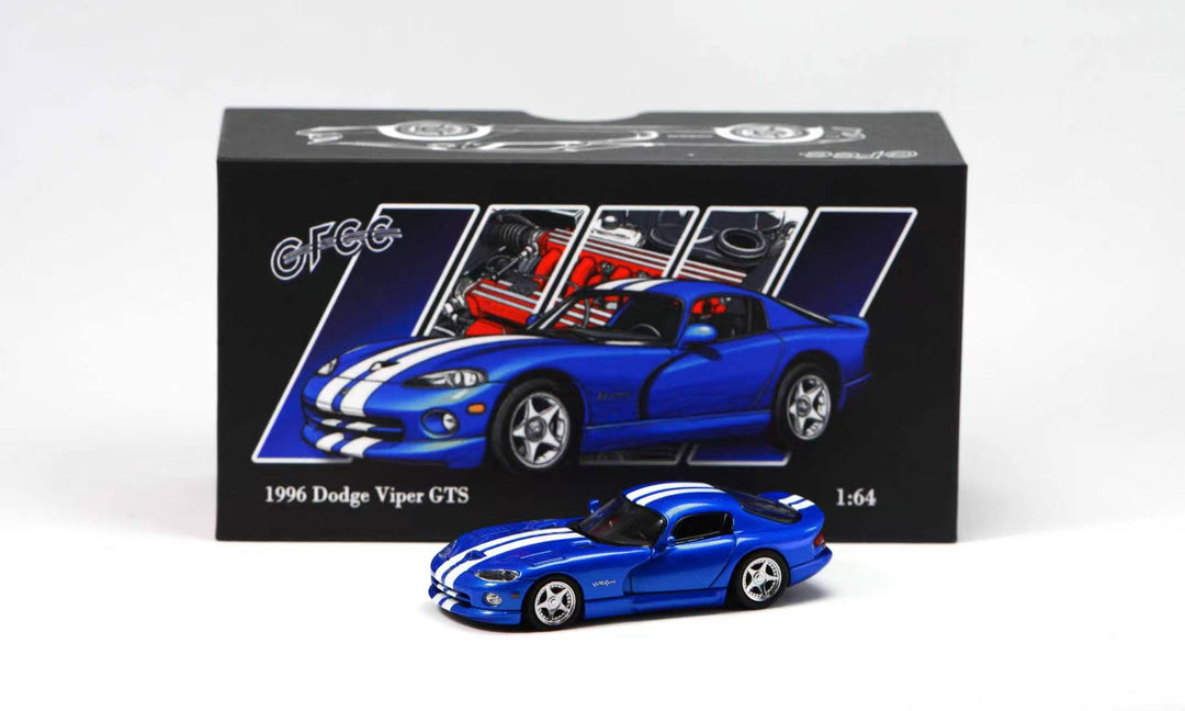 [Preorder] GFCC 1:64 Viper GTS Blue &amp; White Stripes