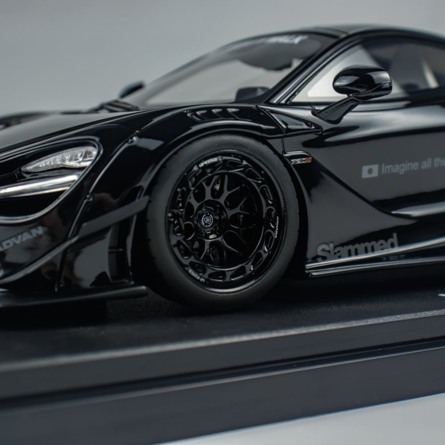 GT Spirit 1:18 LB-WORKS McLaren 720S BLACK 2023 GT516