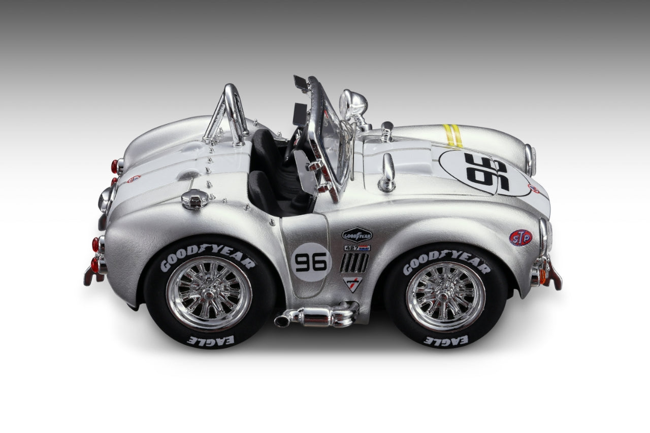 【未開封完品】Shelby Collectibles エレノア　サイン入りモデル Amazon.com: Shelby Cobra 427 S/C Silver Metallic with White
