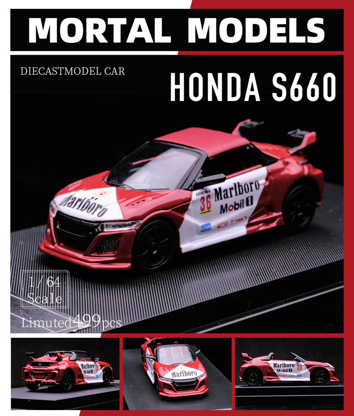 [Preorder] Mortal 1:64 Honda S-Series S Marlboro