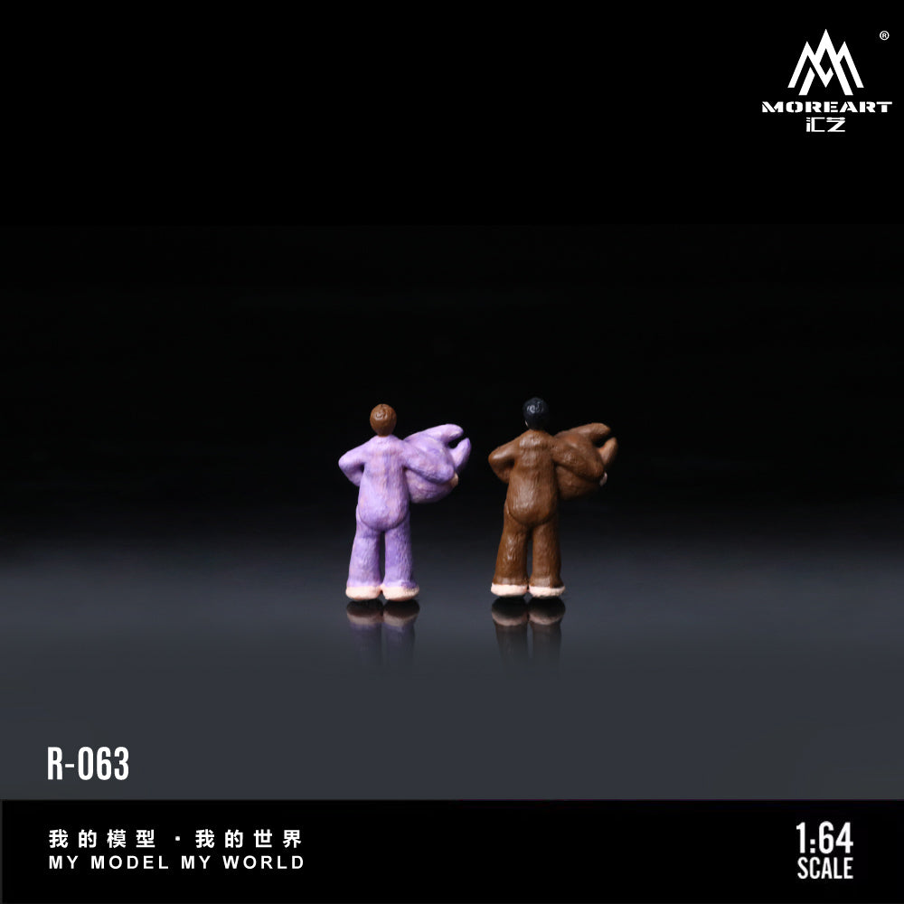 [Preorder] MoreArt 1:64 OFF DUTY DOLLSET MO223063