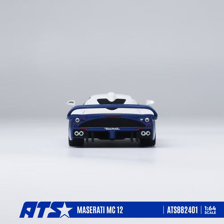 [Preorder] ATS Model 1:64 Maserati MC 12 White ATS882401