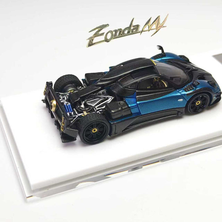 Rhino Model 1:64 Pagani Zonda 760 MY Coupe version - Blue