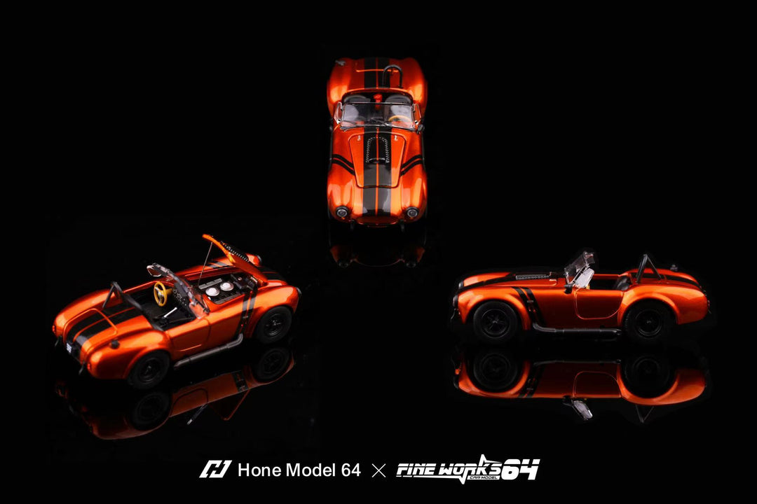 [Preorder] Hone Model64 X FineWorks64 1:64 Shelby 427 (4 Colours)