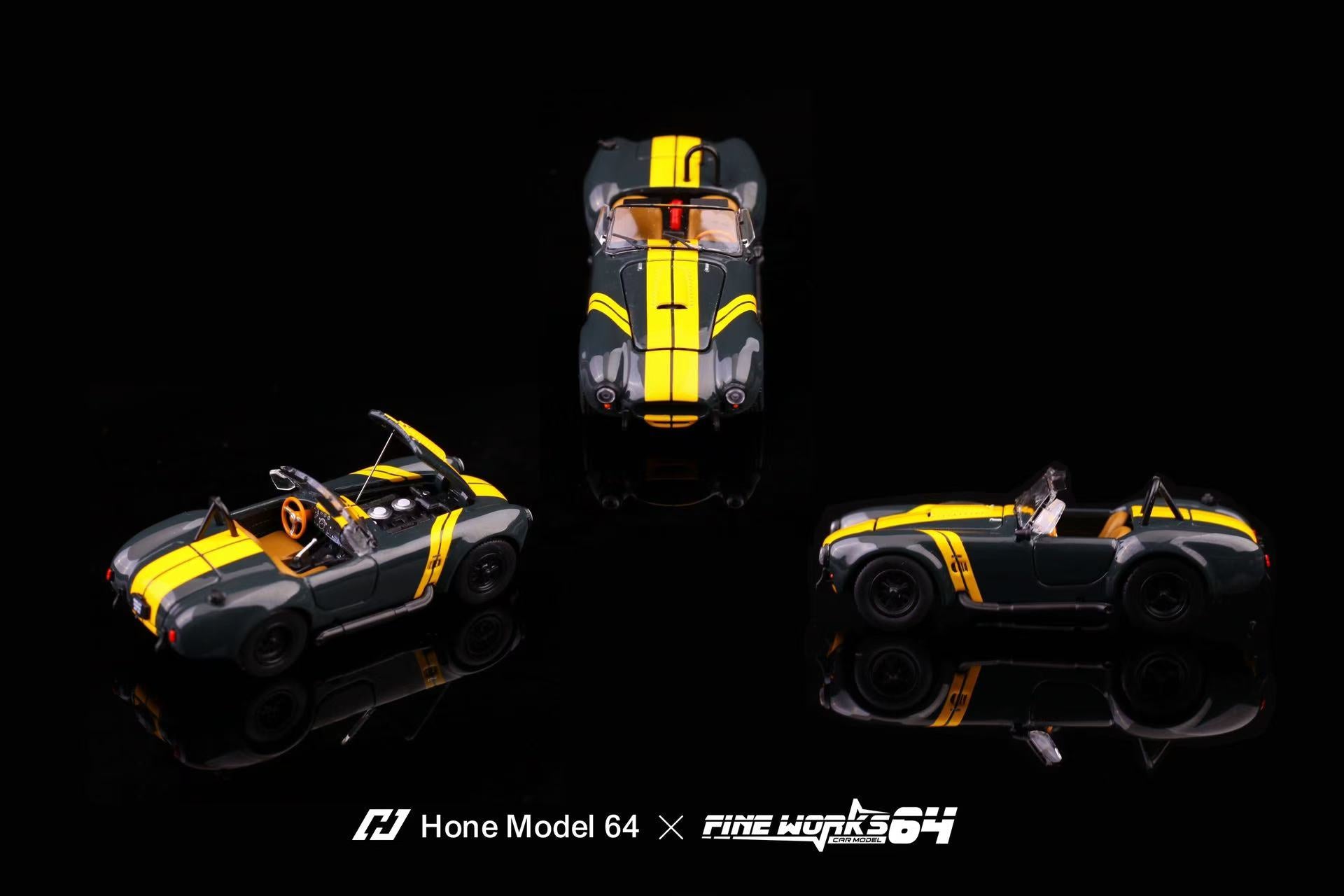 Hone Model64 X FineWorks64 1:64 Shelby 427 (4 Colours) – Horizon