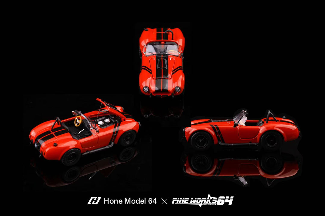 [Preorder] Hone Model64 X FineWorks64 1:64 Shelby 427 (4 Colours)