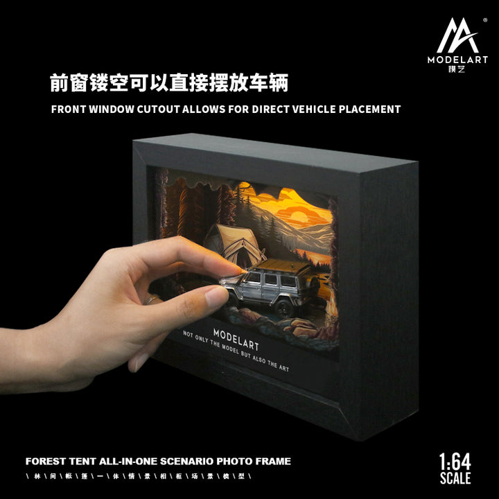 [Preorder] ModelArt 1:64 Forest Tent All in one Scenario Photo Frame