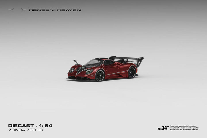 [Preorder] HH Model 1:64 Pagani Zonda 760 JC (3 Colors)