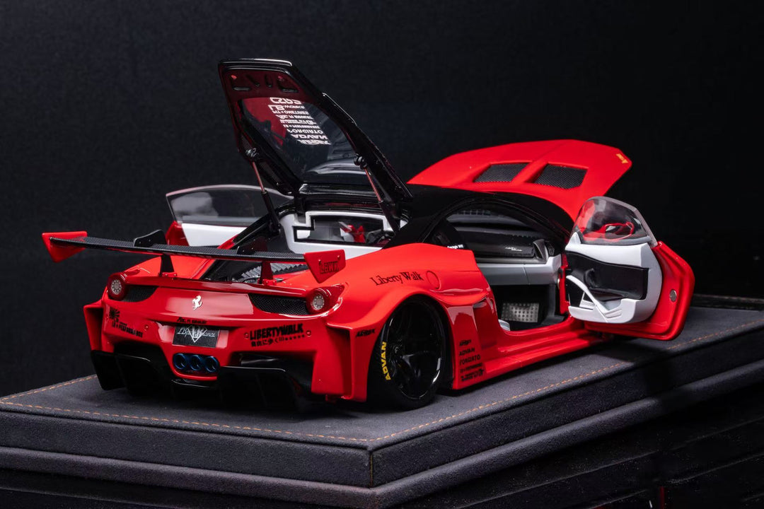 [Preorder] CHELEPAI 1:18 Ferrari LB458 GT Red With Opening Parts