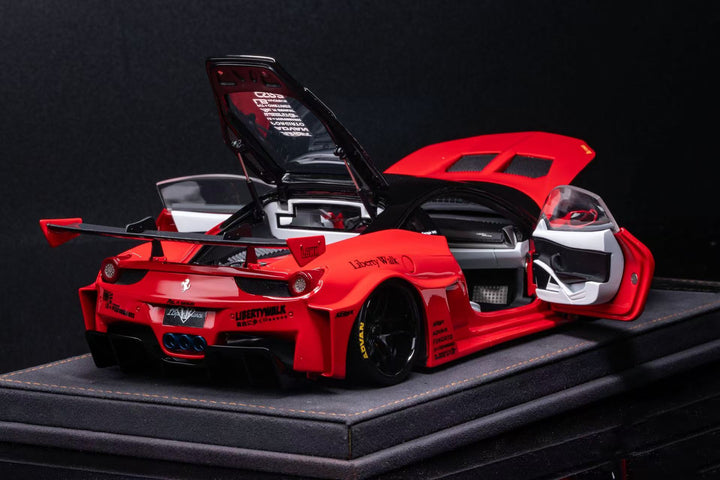 [Preorder] CHELEPAI 1:18 Ferrari LB458 GT Red With Opening Parts