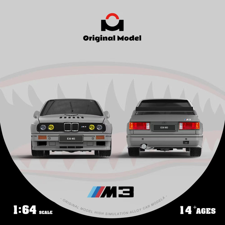 [Preorder] Original Model 1:64 BMW E30 M3 Shark livery OM647809
