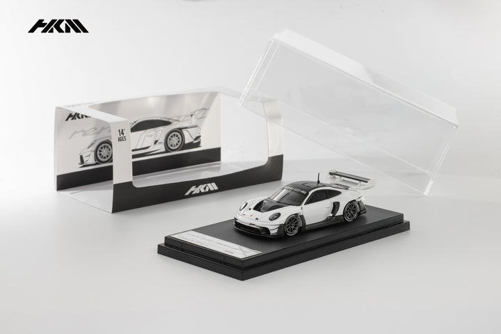 [Preorder] HKM 1:64 Porsche 911 (992) GT3 R Rennsport (3 Colours)