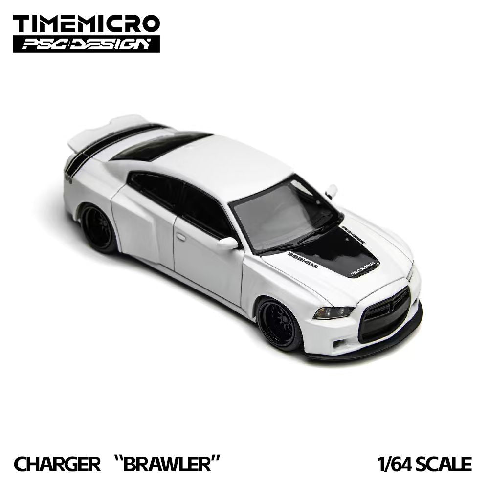 [Preorder] TimeMicro × PSC DESIGN 1:64 Charger "Brawler" White TM648205