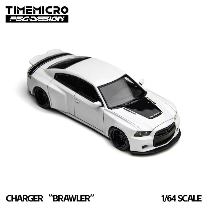 [Preorder] TimeMicro × PSC DESIGN 1:64 Charger "Brawler" White TM648205