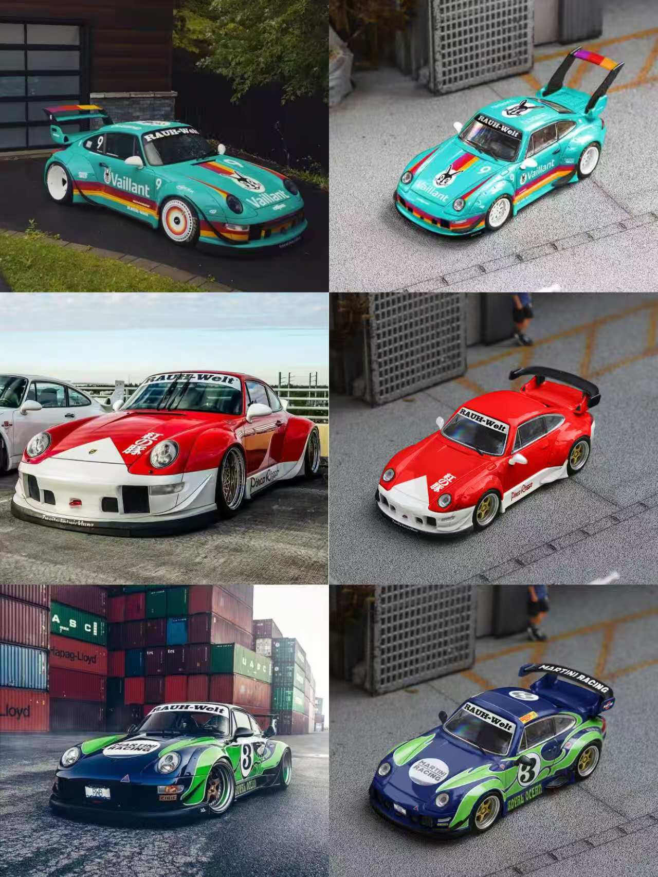 Preorder] Star Model 1:64 Porsche Rauh-Welt Widebody Modified