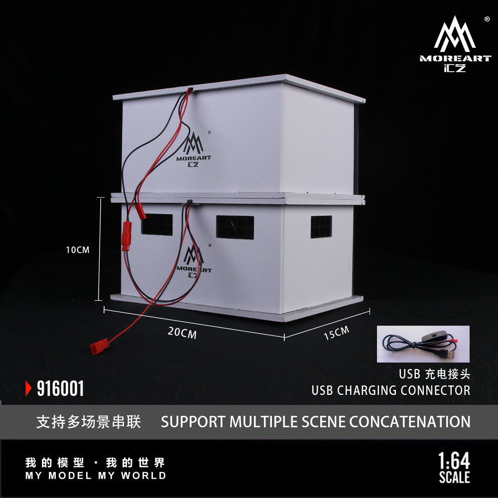 [Preorder] MoreArt 1:64 Assembled Version Lighting Scene MO916001/MO916002