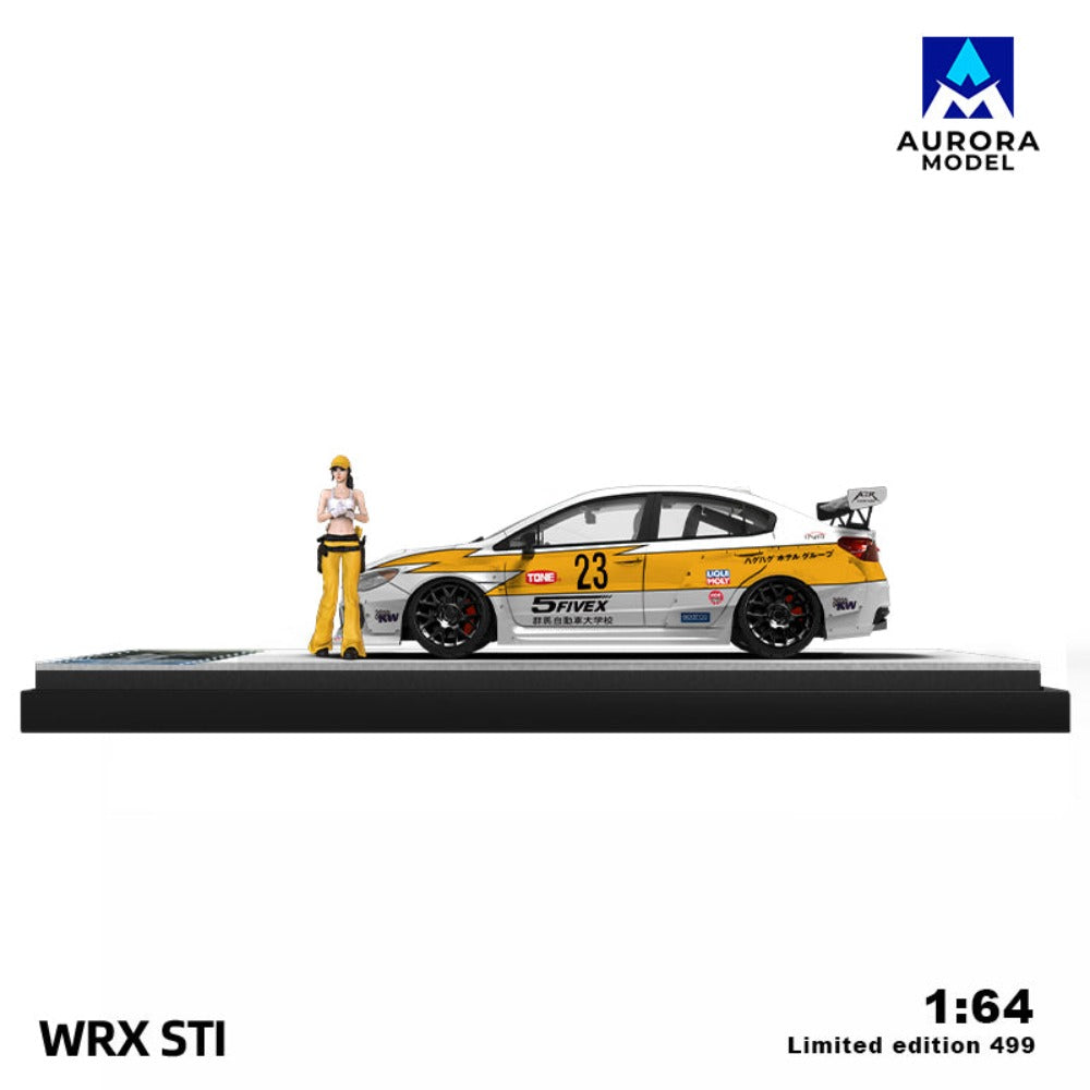 [Preorder] Aurora Model 1:64 Subaru WRX STI - Lightning Livery #23