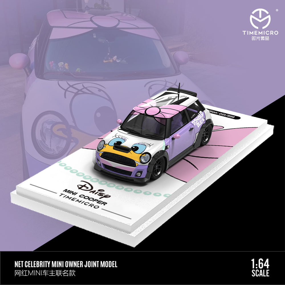 TimeMicro x Internet celebrity owner joint 1:64 BMW MINI COOPER