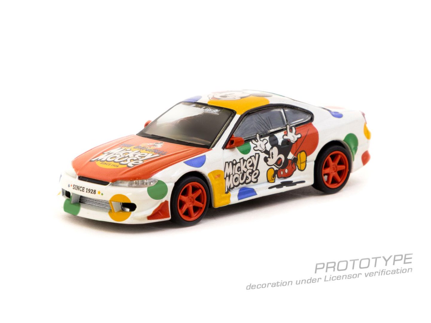 Preorder] Tarmac Works 1:64 VERTEX Nissan Silvia (S15) Mickey
