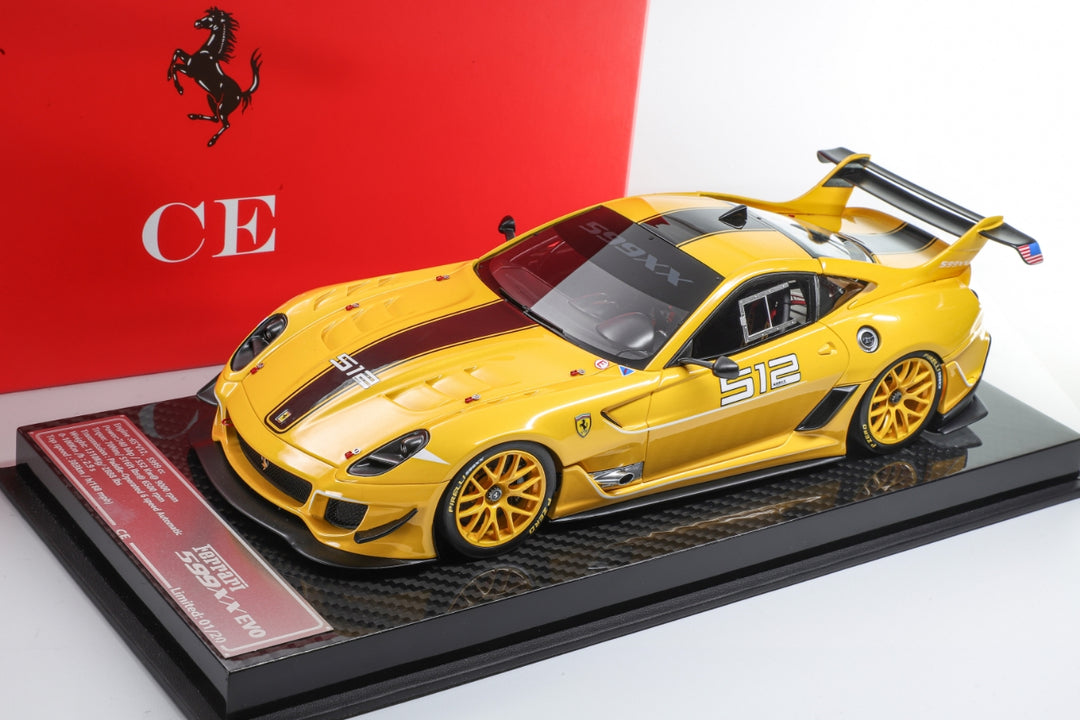 1:18 Hot Wheels Elite Ferrari 599 XX rouge (comme neuf) Limited Edition 1:18 Hot Wheels Elite Ferrari 599 XX rouge (comme neuf) Limited Edition