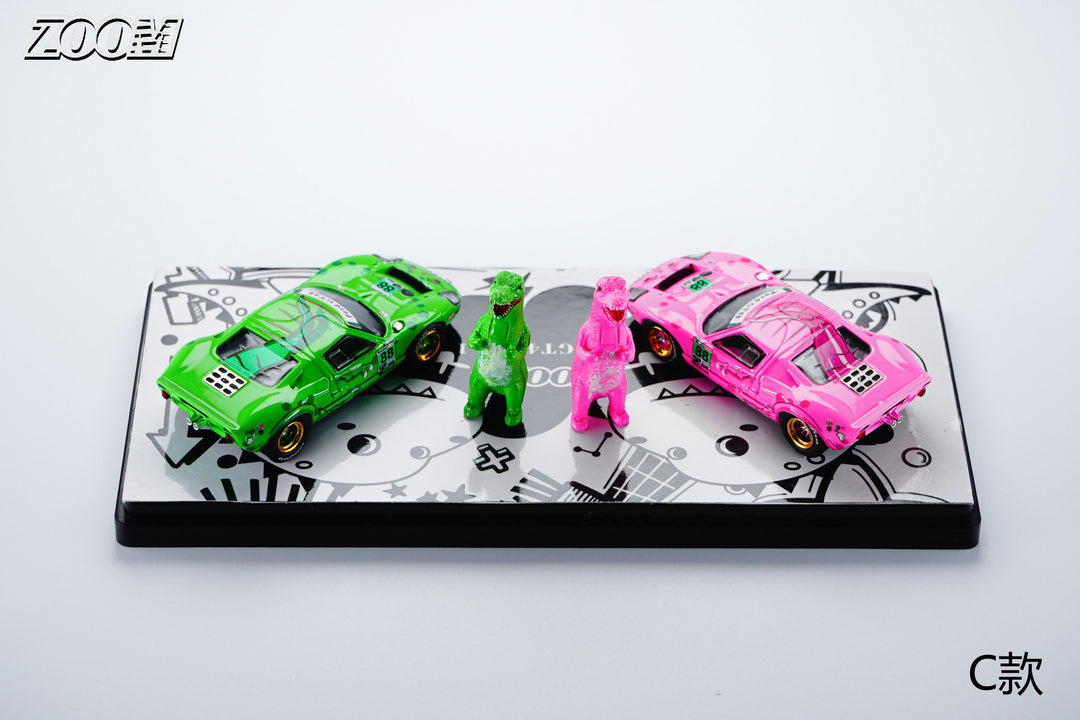 Zoom 1:64 Ford GT40MK1 Tyrannosaurus Rex Paint (3 Versions)