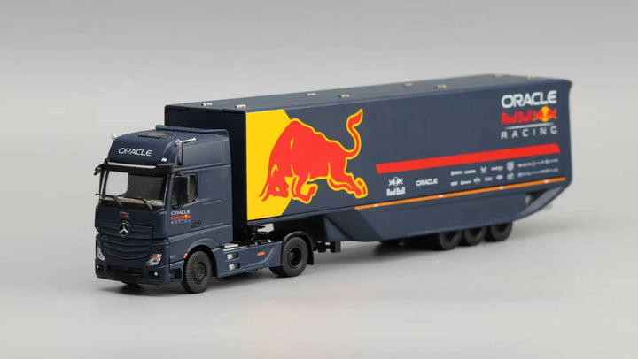 [Preorder] Cosmos 1:64 Mercedes Benz Actros - Red Bull Factory Team Livery