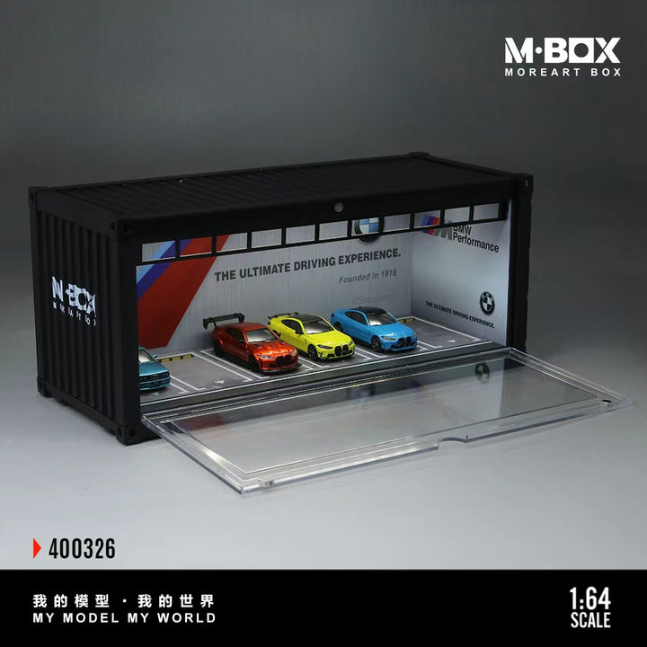 [Preorder] MBOX 1:64 CONTAINER MODEL STORAGE SCENE (2 Versions) MB400325/MB400326