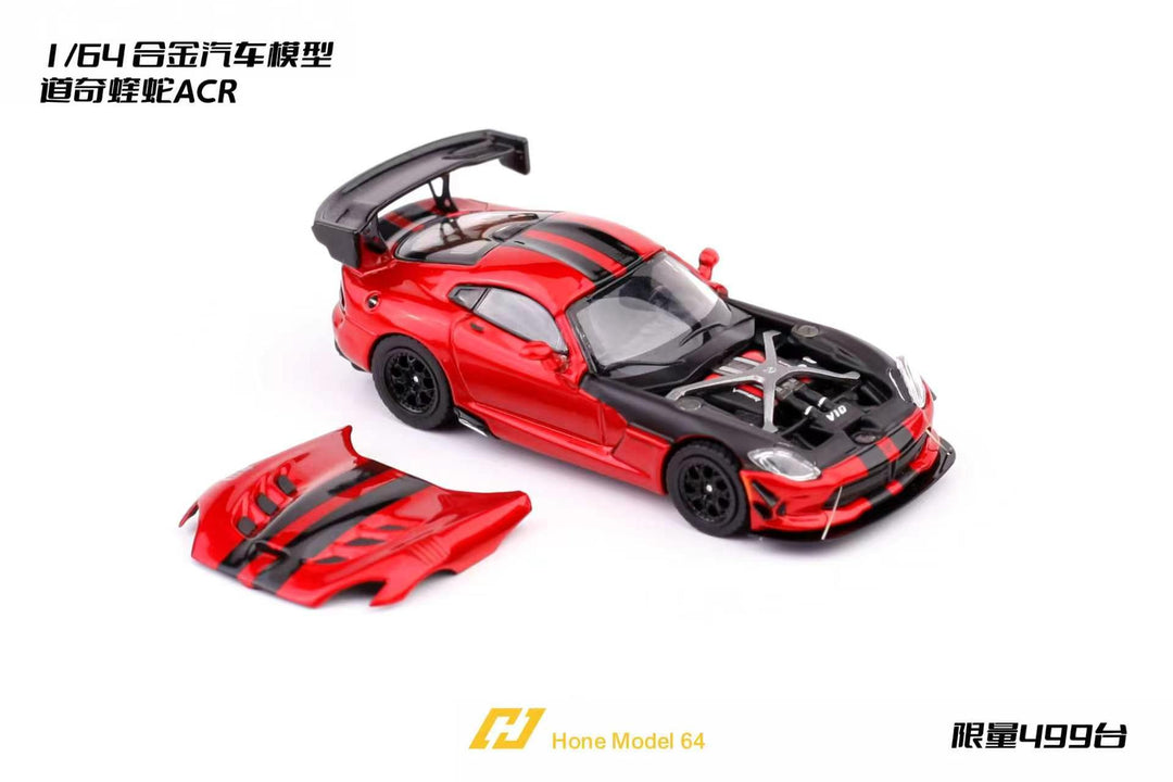 [Preorder] Hone Model 1:64 Dodge Viper ACR Magnetic hood (3 Colours)